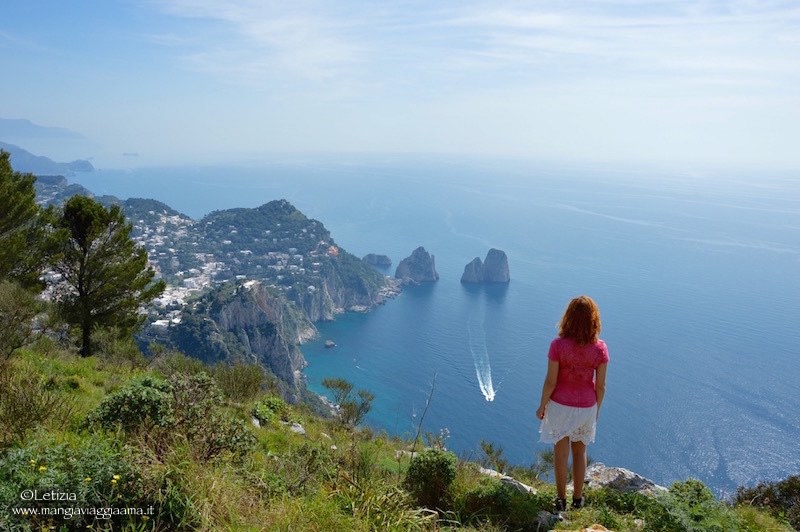 Capri, vista dal Monte Solaro