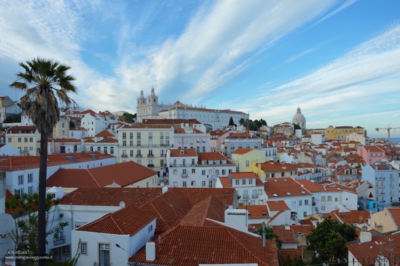 Vista su Lisbona