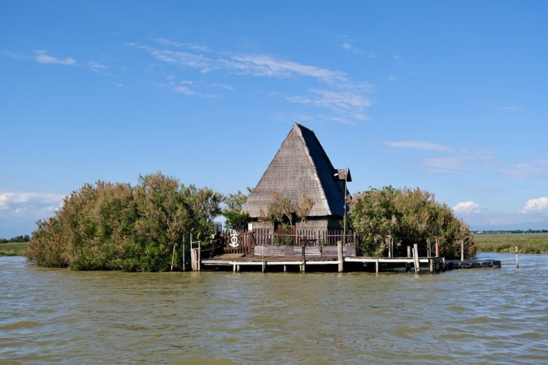 Casoni da pesca laguna di Marano