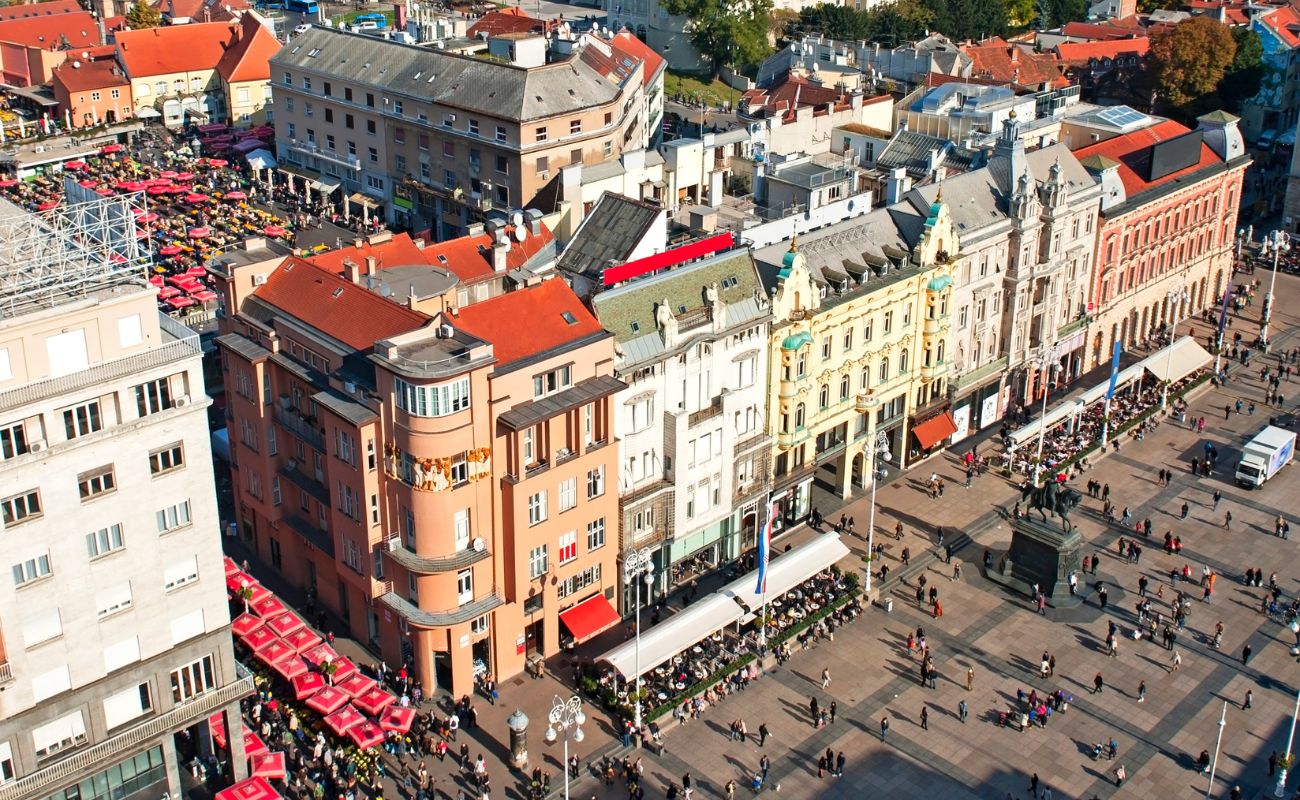 Piazza Jelacic Zagabria
