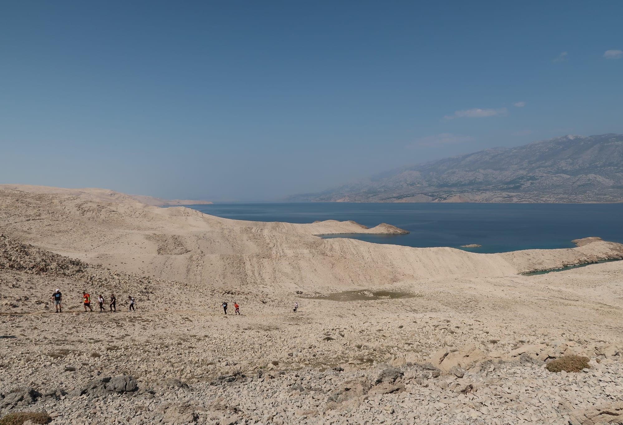 Sentieri isola di Pag
