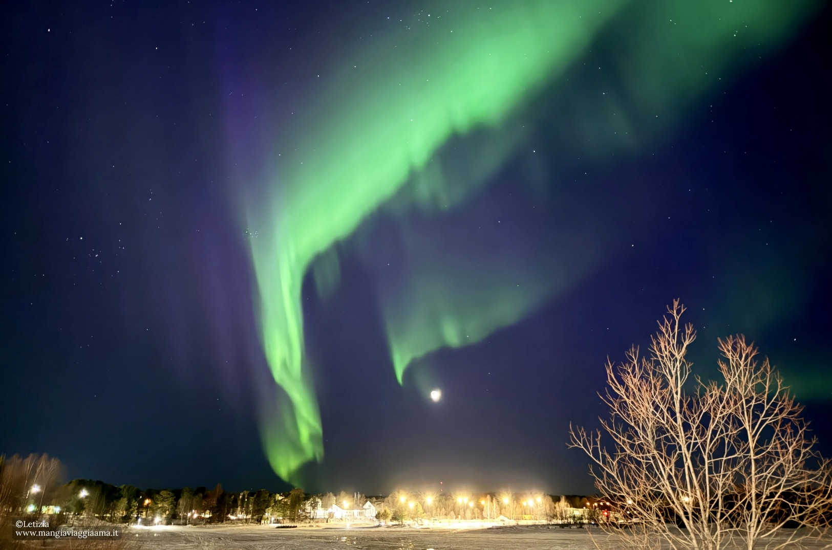 Viaggio in Lapponia, aurora boreale Viaggio in Lapponia, aurora boreale
