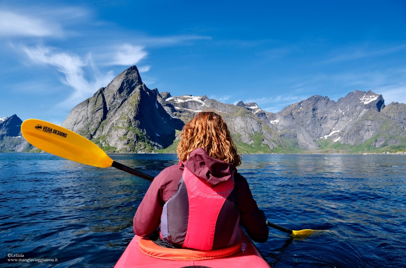 Kayak alle Lofoten Reinefjorden Kayak alle Lofoten Reinefjorden