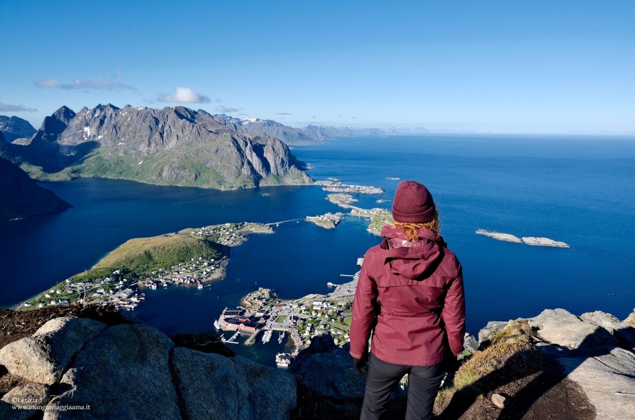 Reinebringen Lofoten panorama Reinebringen Lofoten panorama