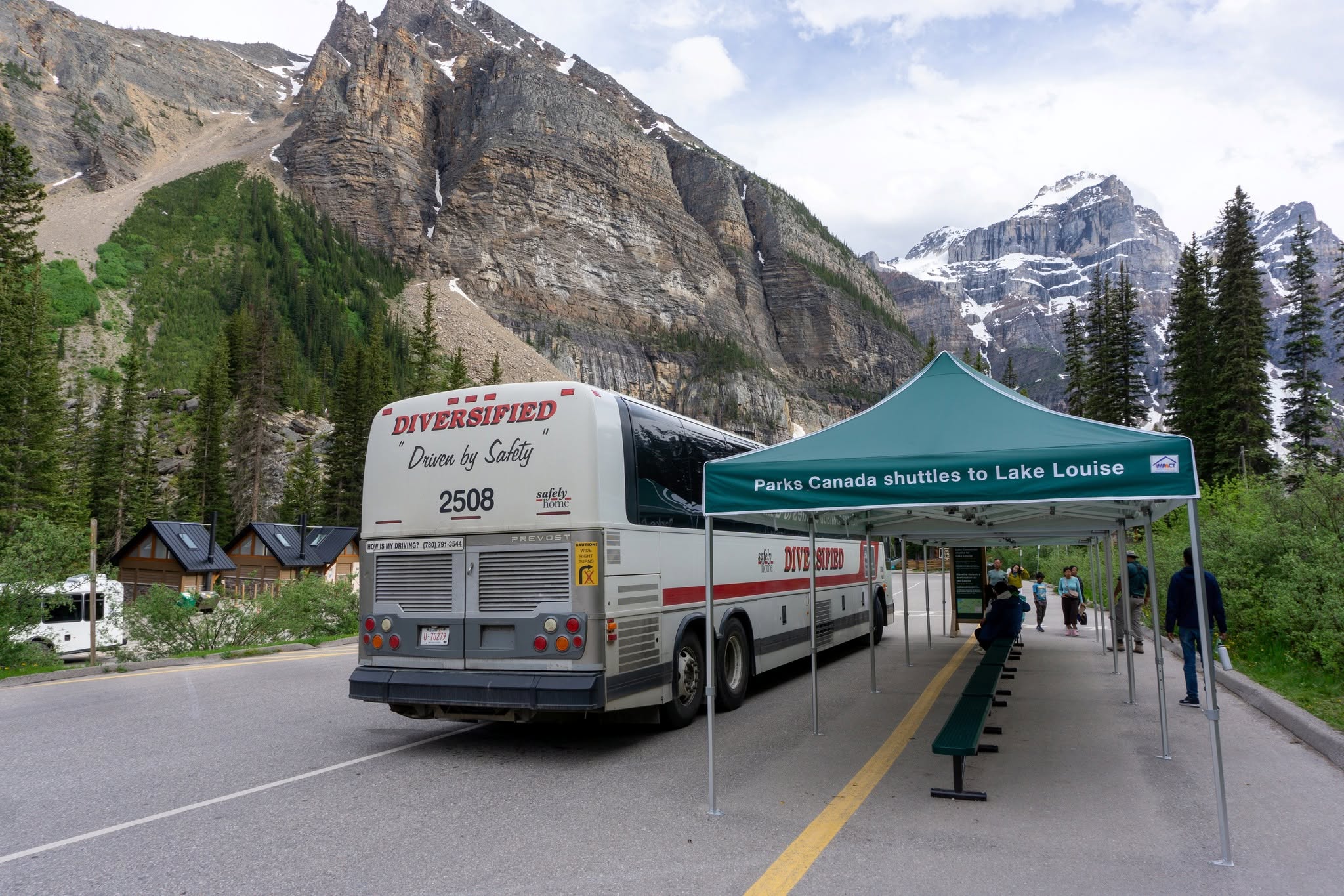 Shuttle Parks Canada: navette Lake Louise e Moraine Lake
