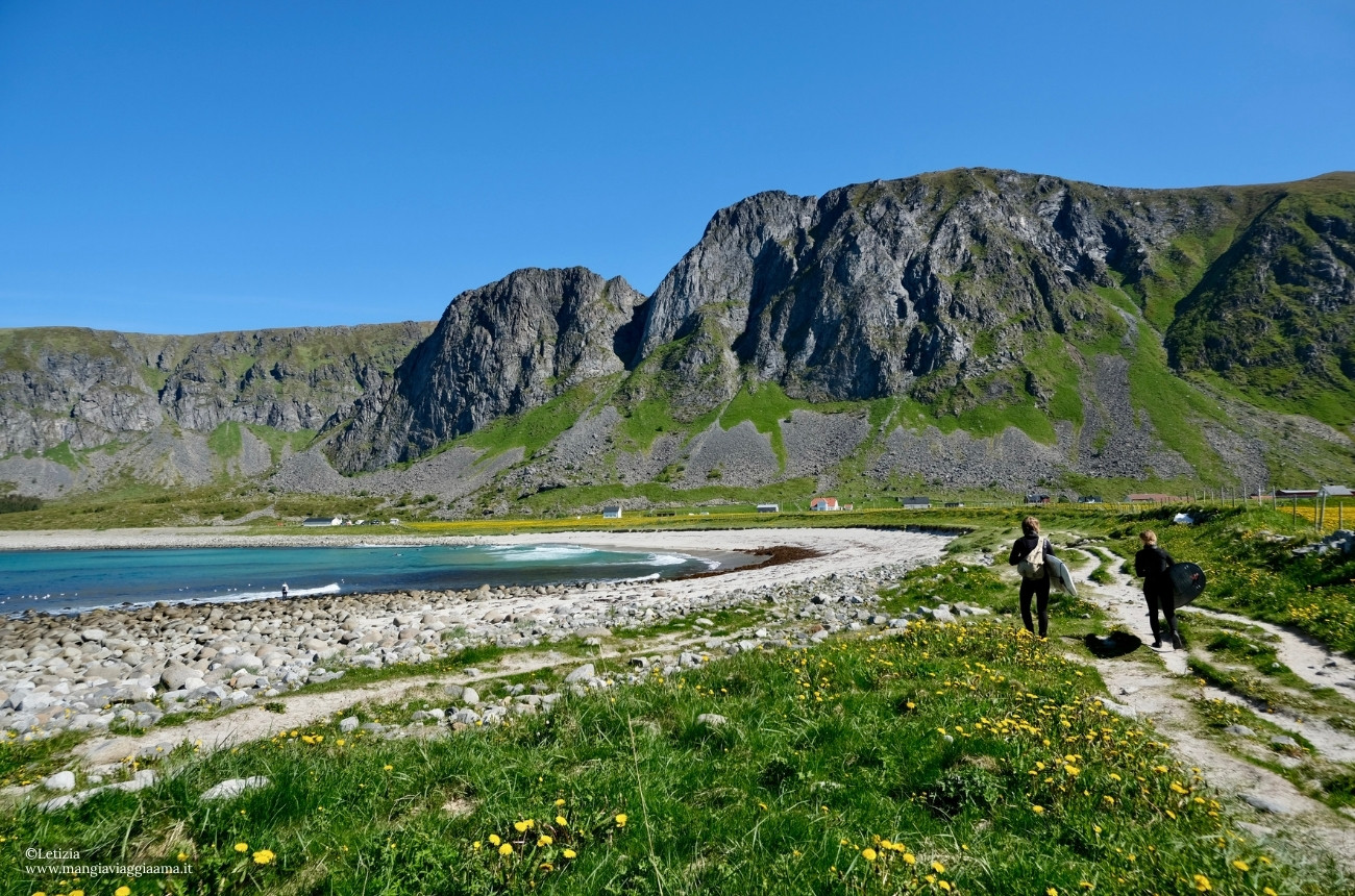 Unstad beach Lofoten Unstad beach Lofoten